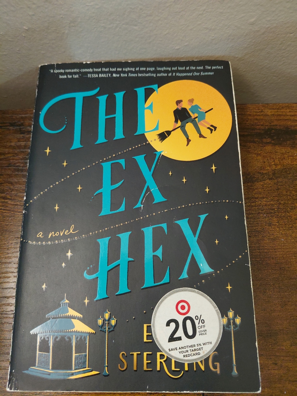 The Ex Hex Paperback Novel - Teal & Black Cover